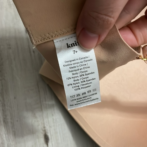 BNWT Knix WingWoman Bra in “Warm Sand” Size 7+ - Picture 7 of 11